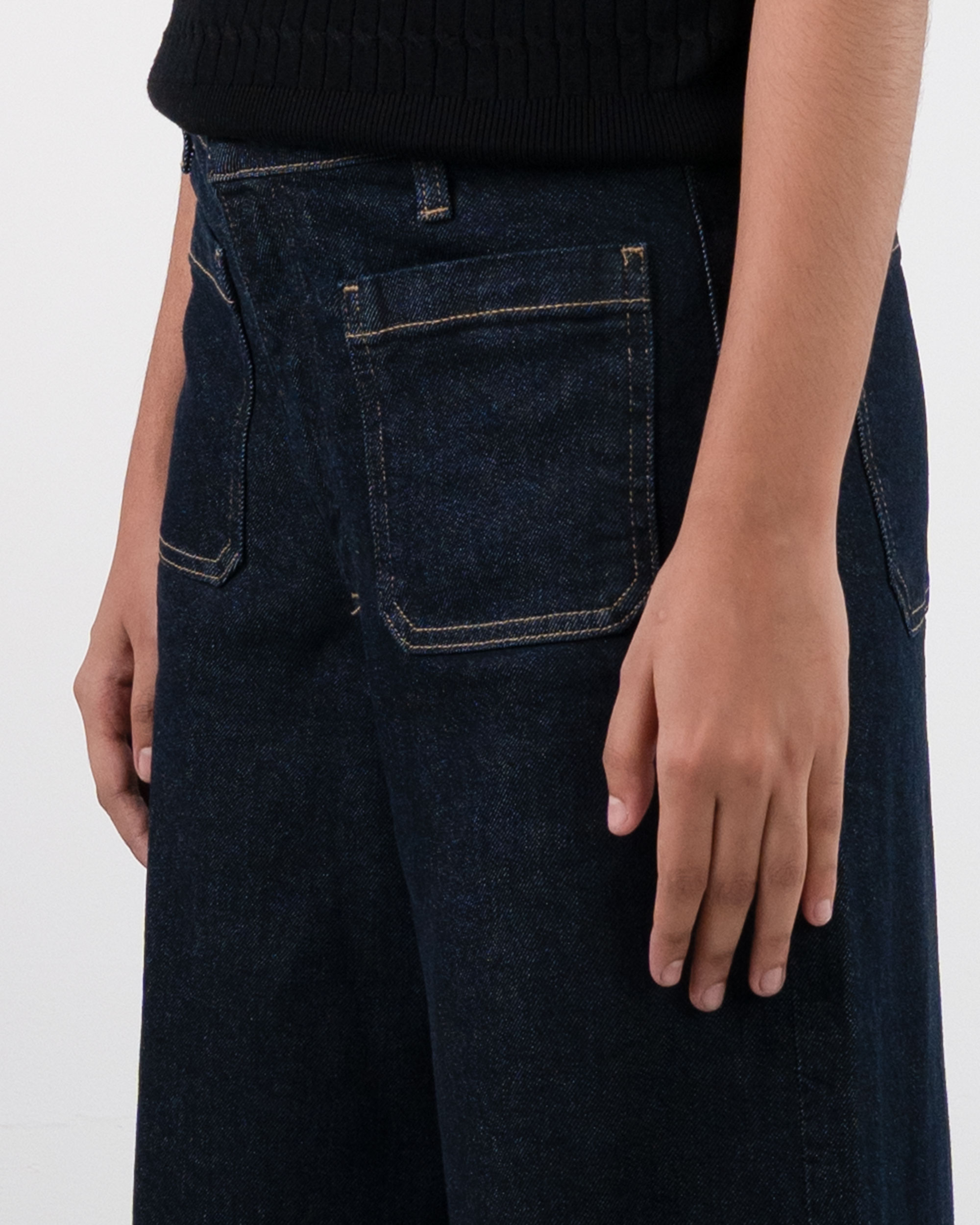Alyza Patch Pocket Denim || 3037 gallery picture 3