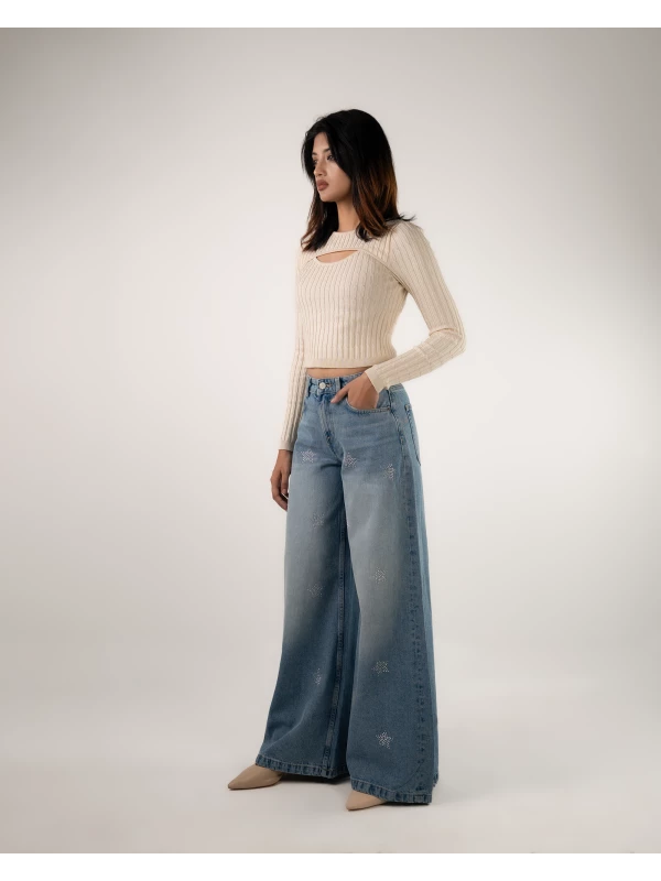 Little Star Baggy Denim || 2123 gallery picture 4