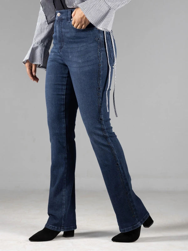 Freha Flares High Waist Jean's || 3044