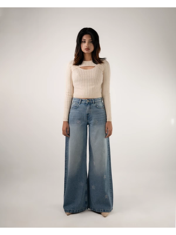 Little Star Baggy Denim || 2123 alternative angle