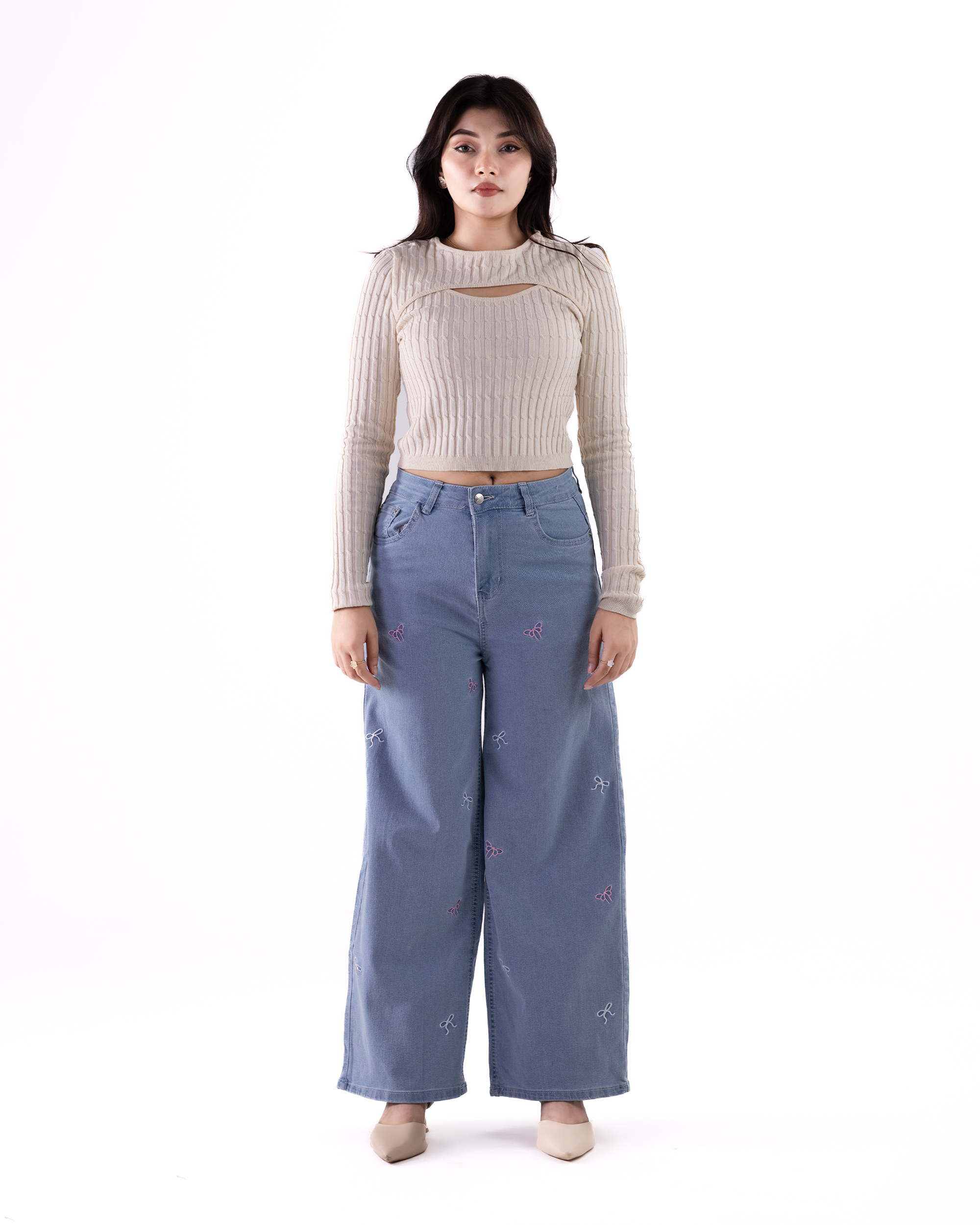 Butter Bow Denim || 21032 gallery picture 2