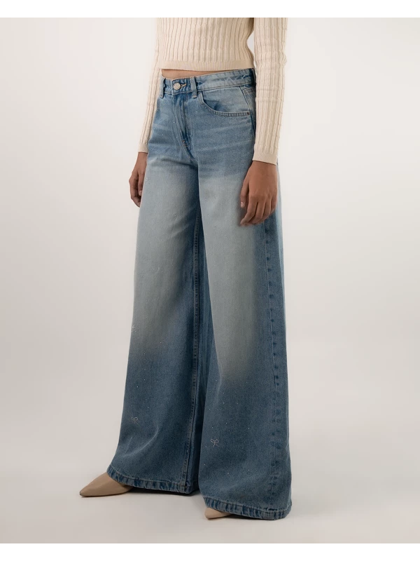 Bow Sky Fade Baggy Denim | | 2125