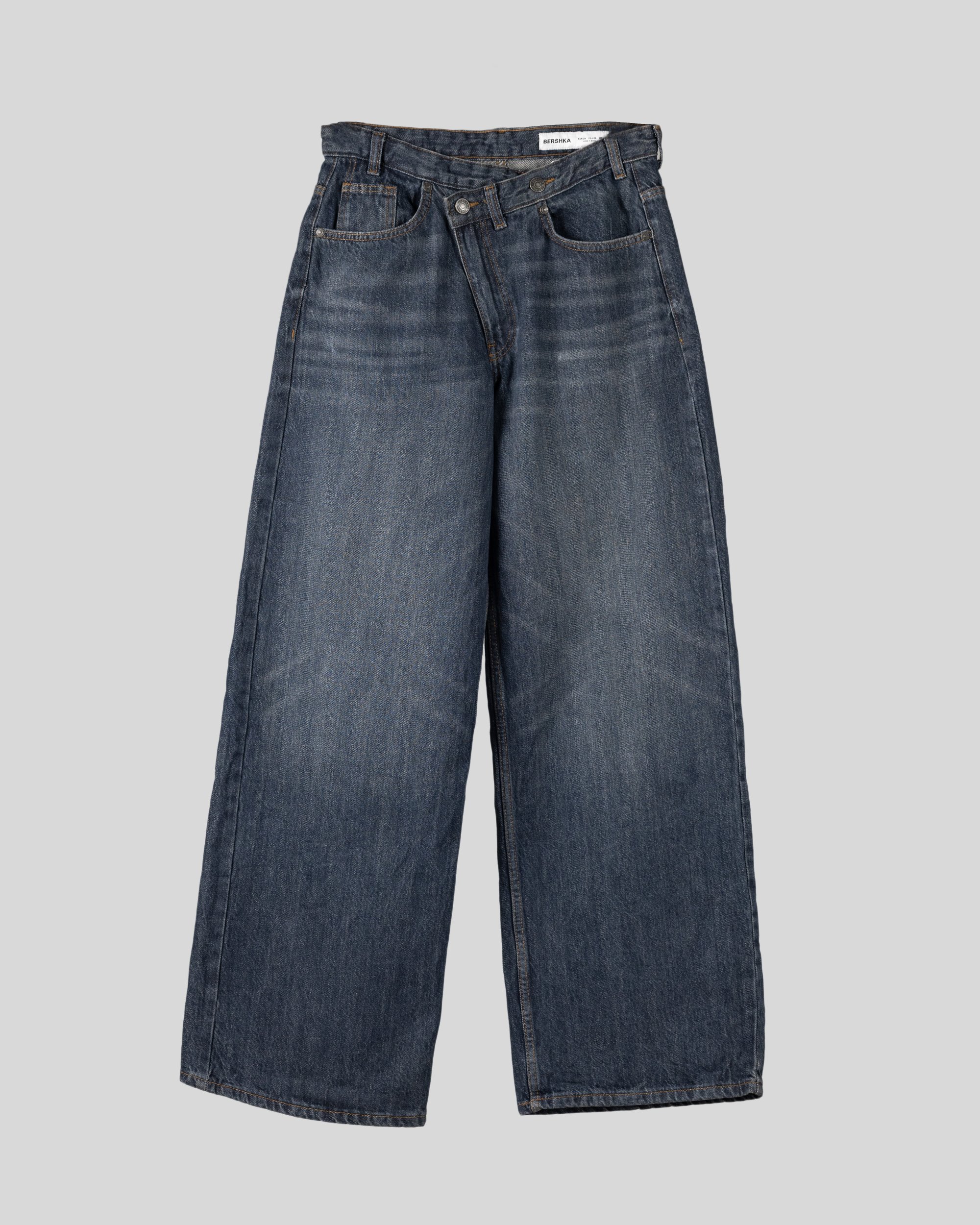 Double Buck Denim || Cross Belt