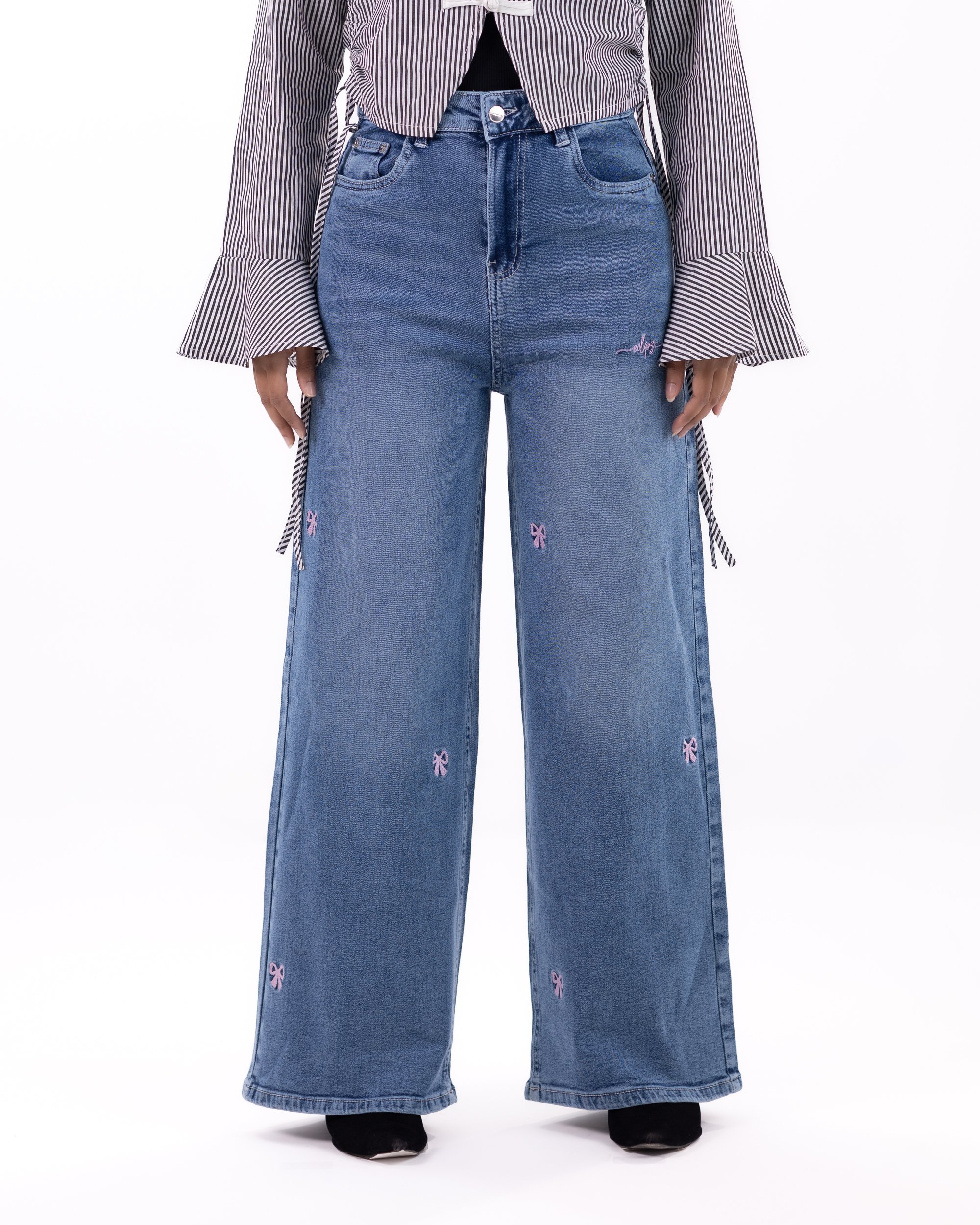 Eclipse Bow Denim || 21031