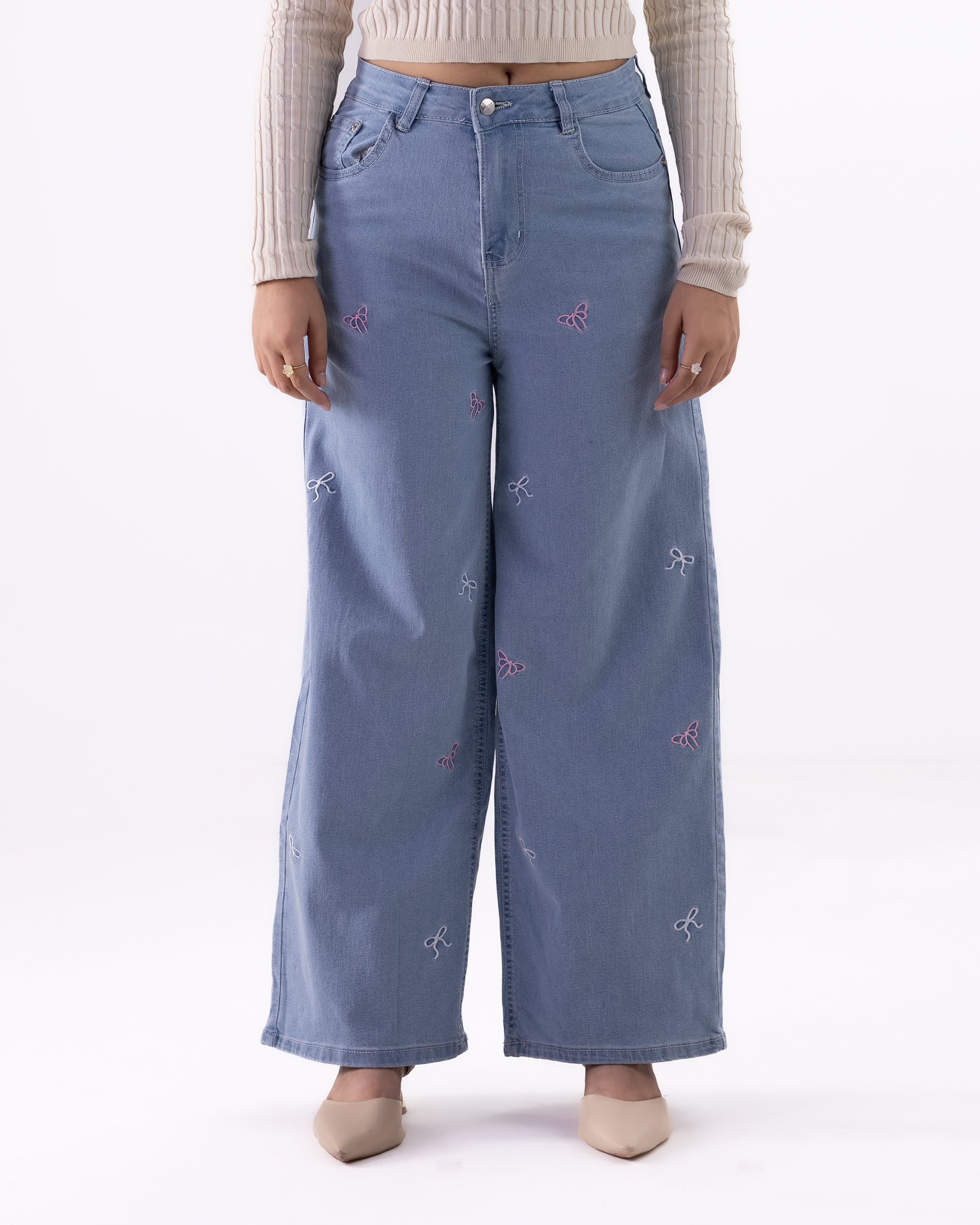 Butter Bow Denim || 21032