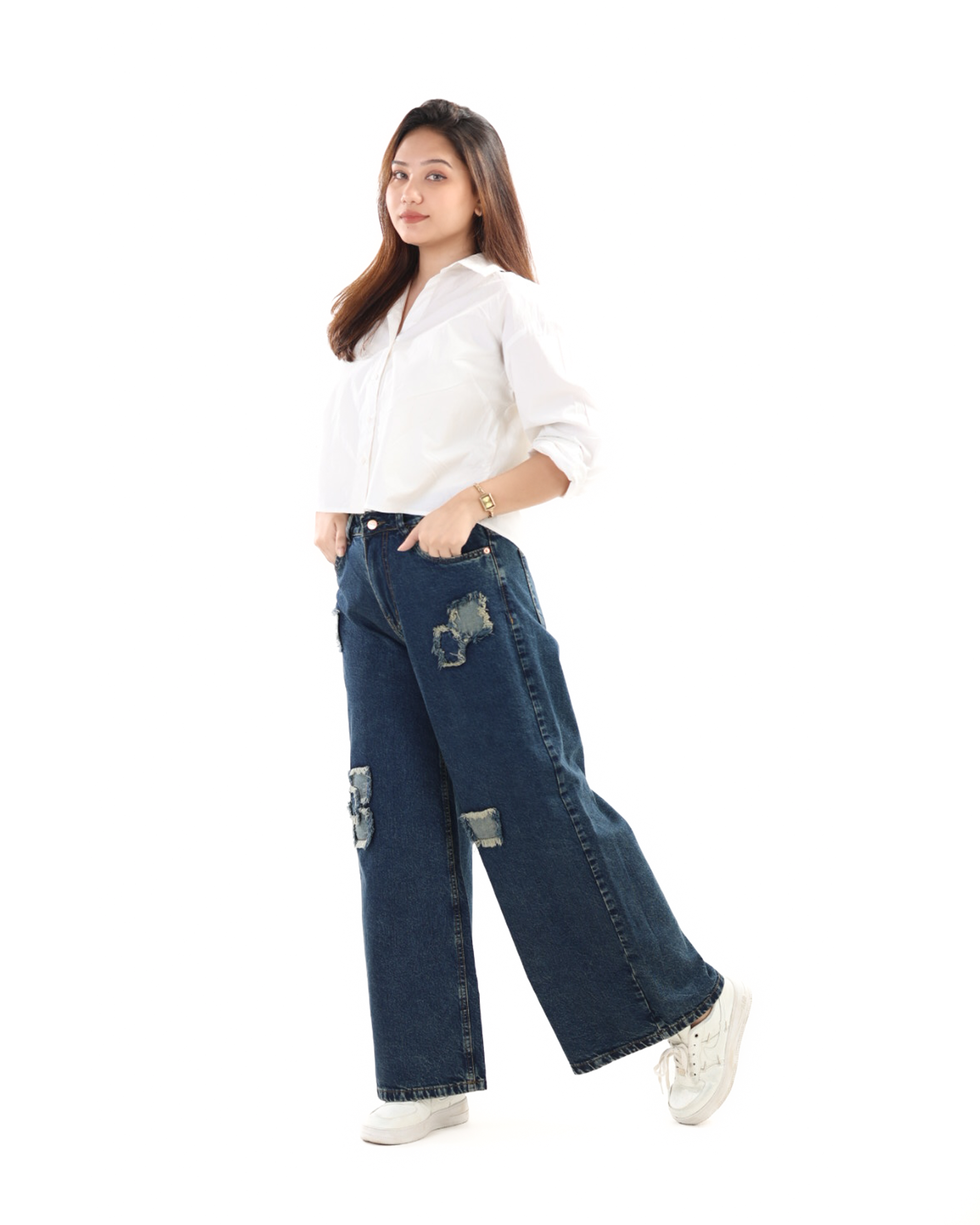 Luna Patch Denim || 21034 gallery picture 4